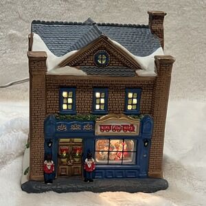 Holiday Time Toys For Tots Christmas Village Piece‎ Lights Up 2017